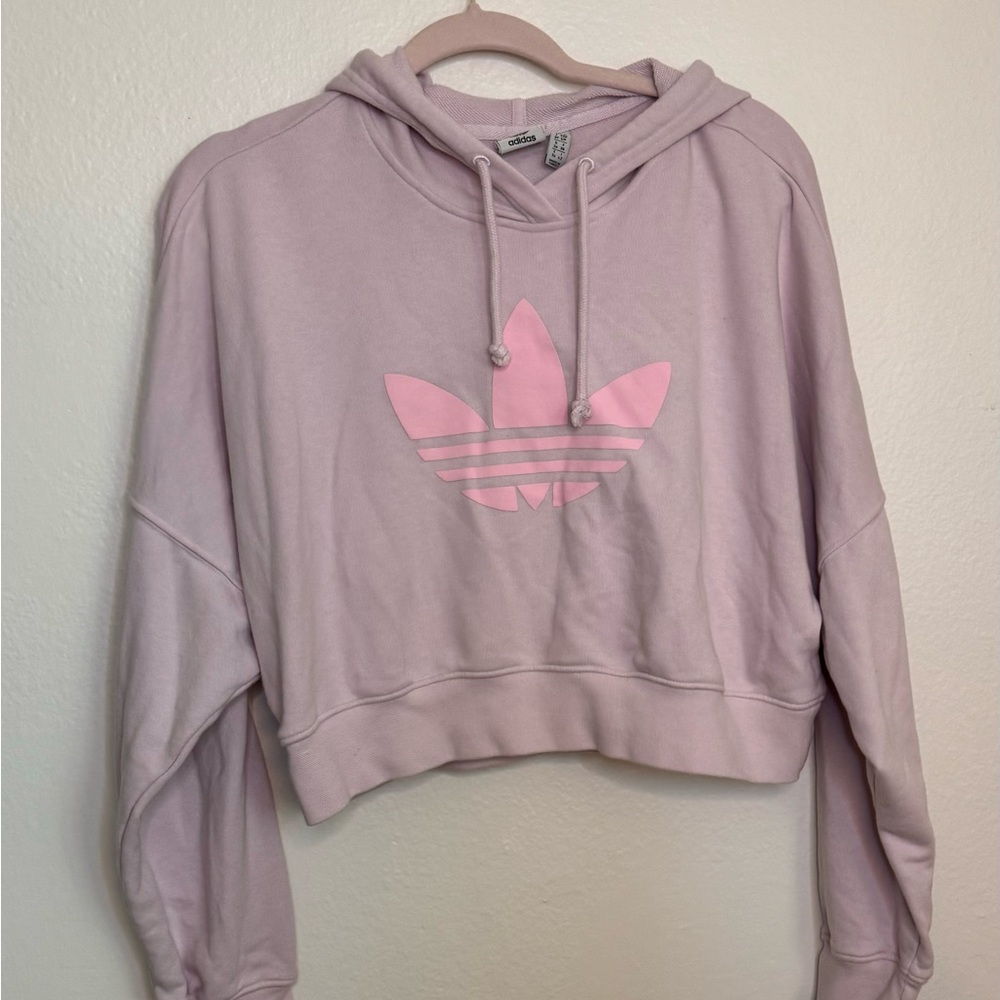 Adidas pink sweatshirt